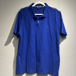 Aquascutum London Blue Polo Shirt